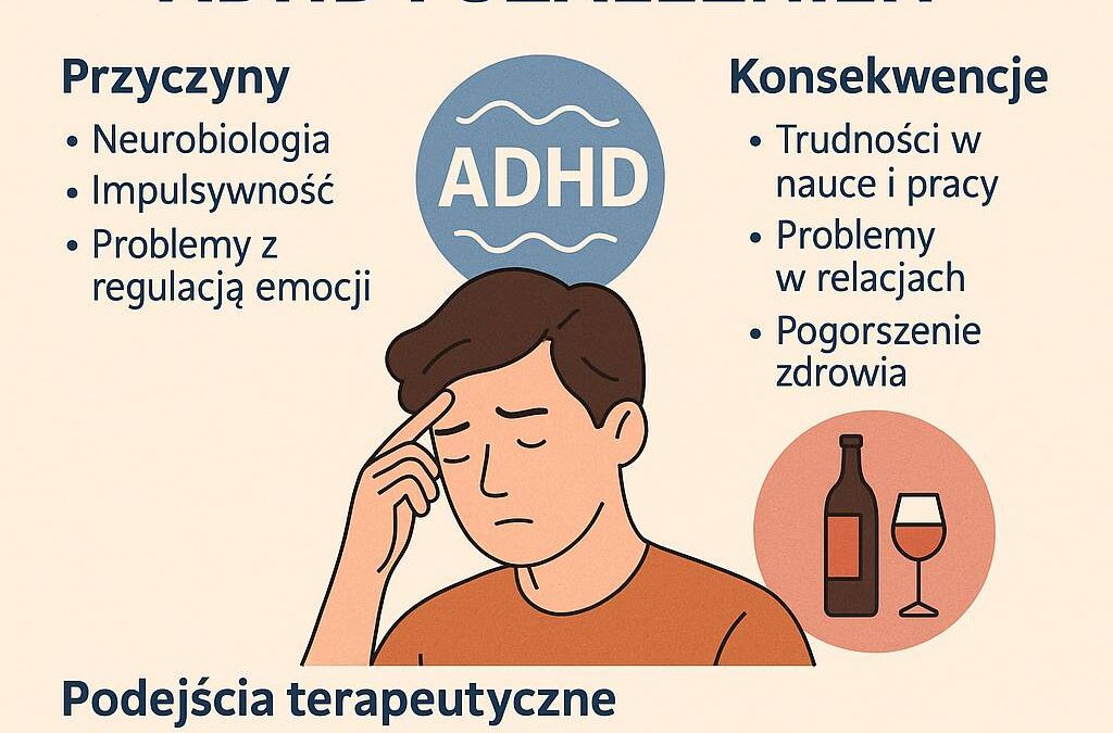 Współwystępowanie ADHD i uzależnień — przyczyny, konsekwencje i podejścia terapeutyczne
